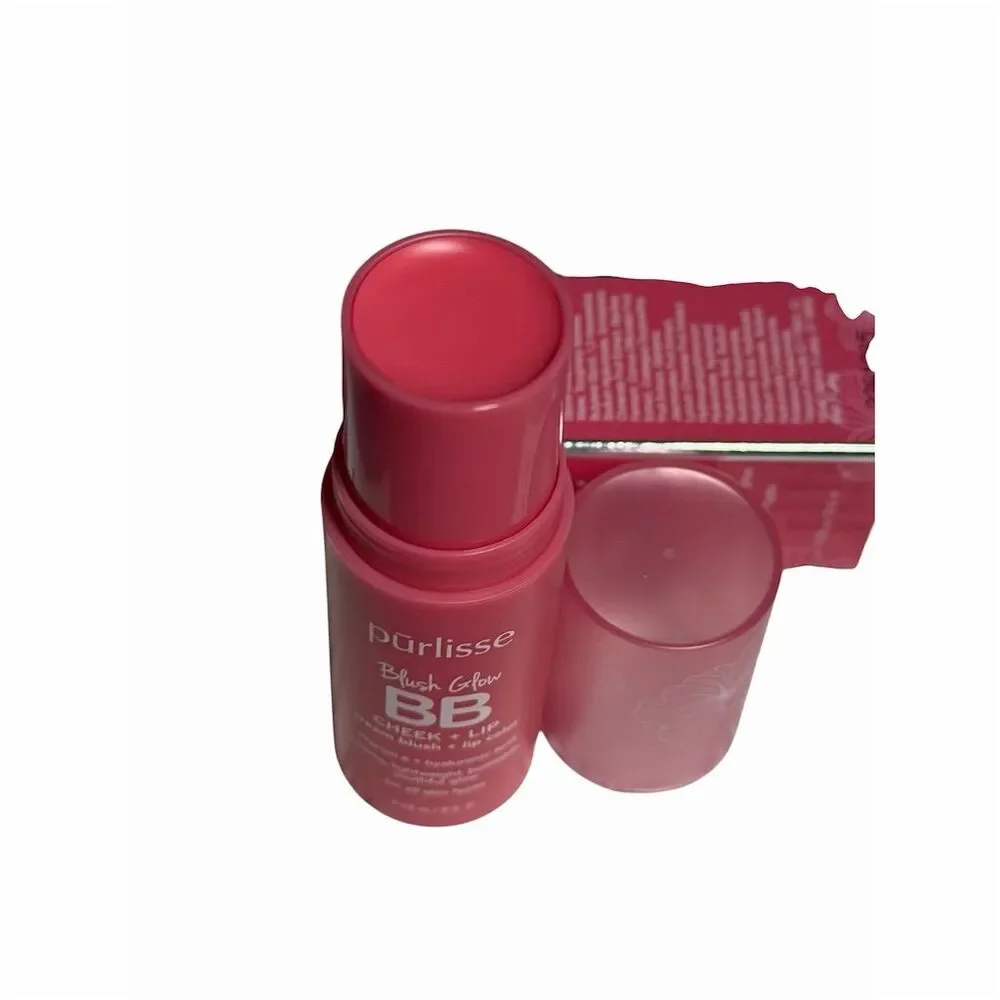 Purlisse Blush Glow BB Cheek & Lip Tint in Pink Crush 2-in-1 Cream